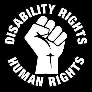 Artwork thumbnail, DISABILITY RIGHTS HUMAN RIGHTS by Paparaw