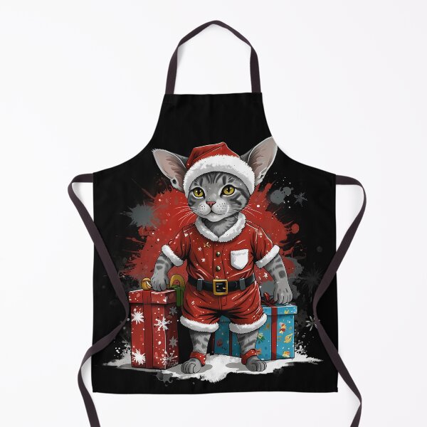 Item preview, Shorthair cat Christmas gifts designed and sold by Furrifico.