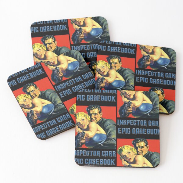 Item preview, Epic Casebook of Inspector Carr Cover Art designed and sold by ArtComixHaven.