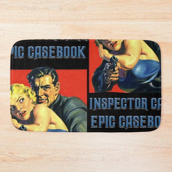 Item preview, Epic Casebook of Inspector Carr Cover Art designed and sold by ArtComixHaven.