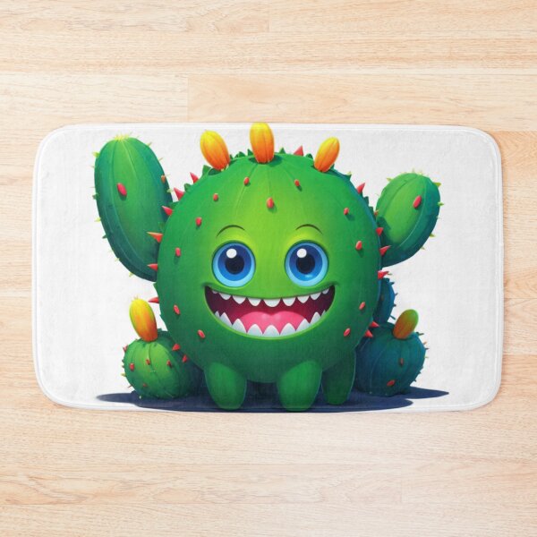 Item preview, Chubby Cheerful Cactus Monster designed and sold by Rothnaric.