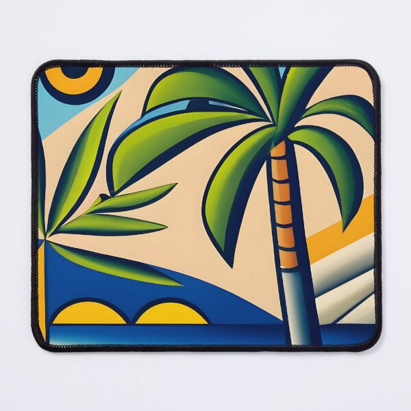 Item preview, Coconut tree modern art designed and sold by Georgiale.