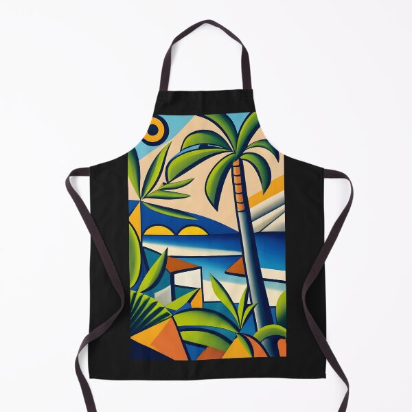 Item preview, Coconut tree modern art designed and sold by Georgiale.