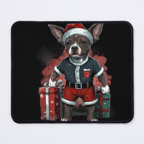Item preview, Pitbull dog Christmas gifts designed and sold by Furrifico.