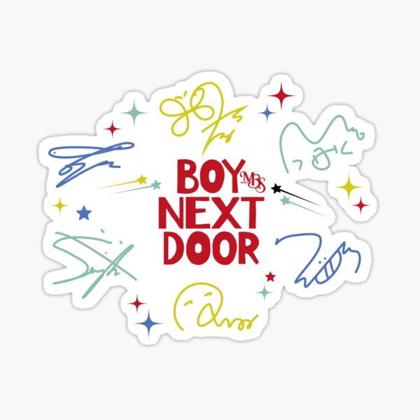 DESIGN INSPIRED BY THE BOYNEXTDOOR GROUP SIGNATURE