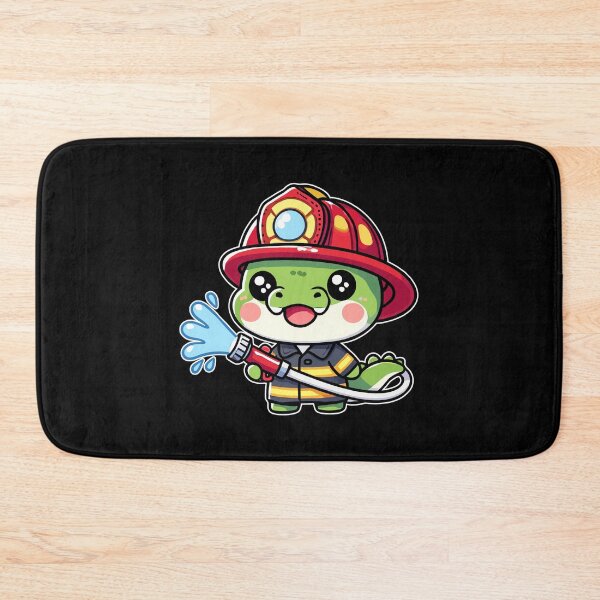 Item preview, Kawaii Alligator Firefighter designed and sold by MaateoDesign.