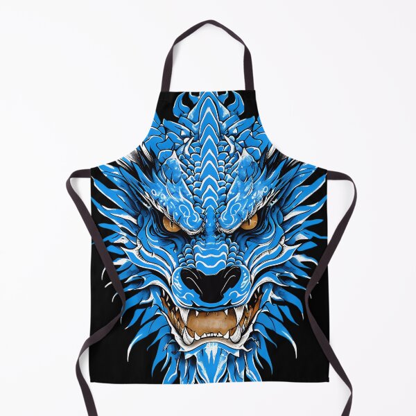 Item preview, Blue Tribal Dragon designed and sold by LarkspurAndTea.