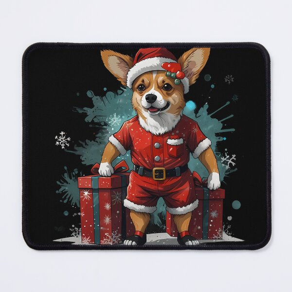 Item preview, Corgi dog Christmas gifts designed and sold by Furrifico.