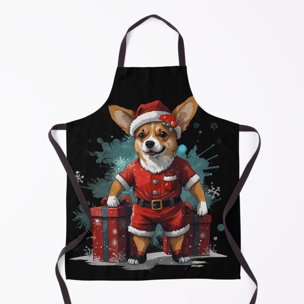 Item preview, Corgi dog Christmas gifts designed and sold by Furrifico.
