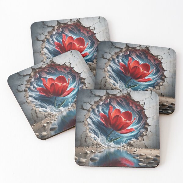 Item preview, Blooming Through the Cracks designed and sold by Donkey's Salad.