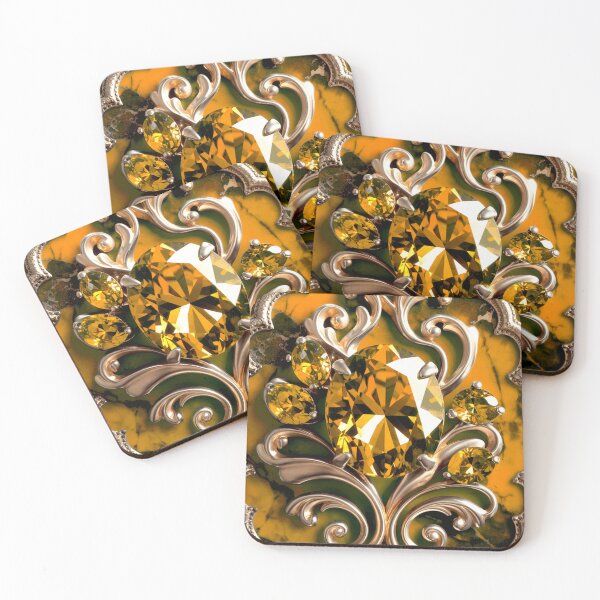Item preview, Orange Golden Opulence designed and sold by Exodoi.