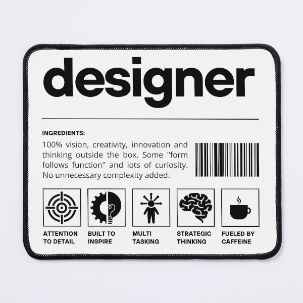 Item preview, Designer Definition Barcode, Designer Humor, handling instructions designed and sold by lagunaklein.