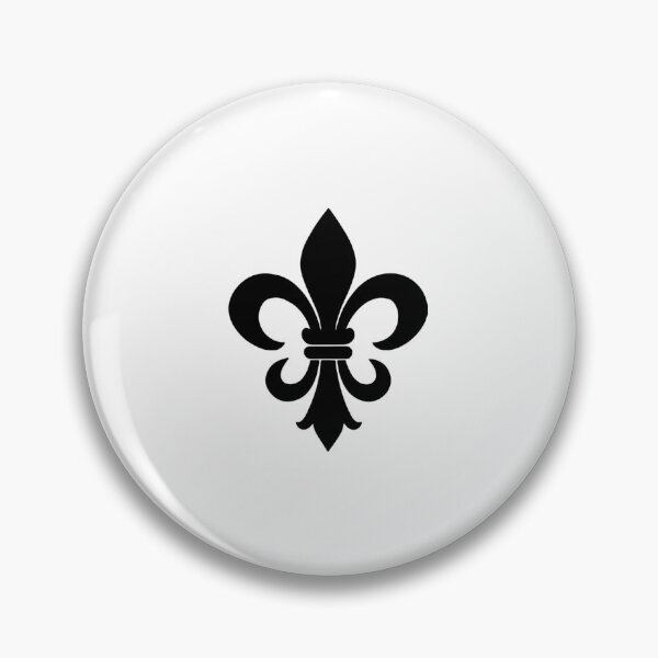 Item preview, Modern black and white French Fleur de Lis designed and sold by SOUFIANE1991.