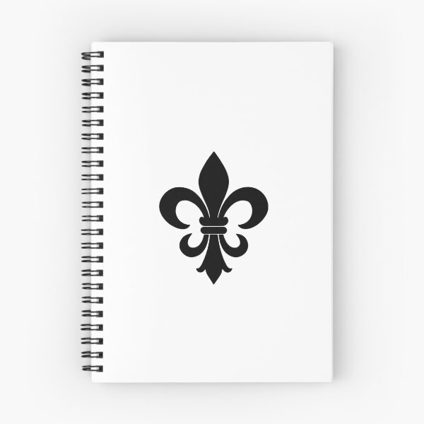 Item preview, Modern black and white French Fleur de Lis designed and sold by SOUFIANE1991.