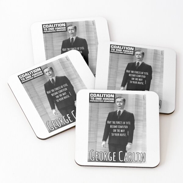 Item preview, George Carlin designed and sold by Jill Kesti.