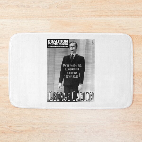 Item preview, George Carlin designed and sold by Jill Kesti.