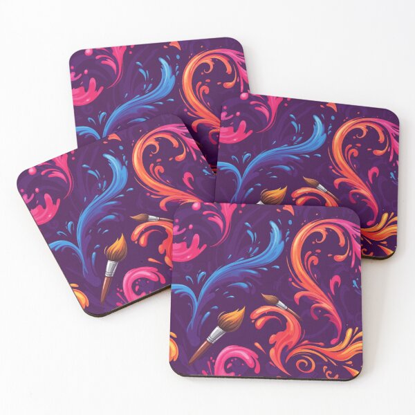 Item preview, Abstract Paint Splashes and Brushes designed and sold by MySignatureItems.