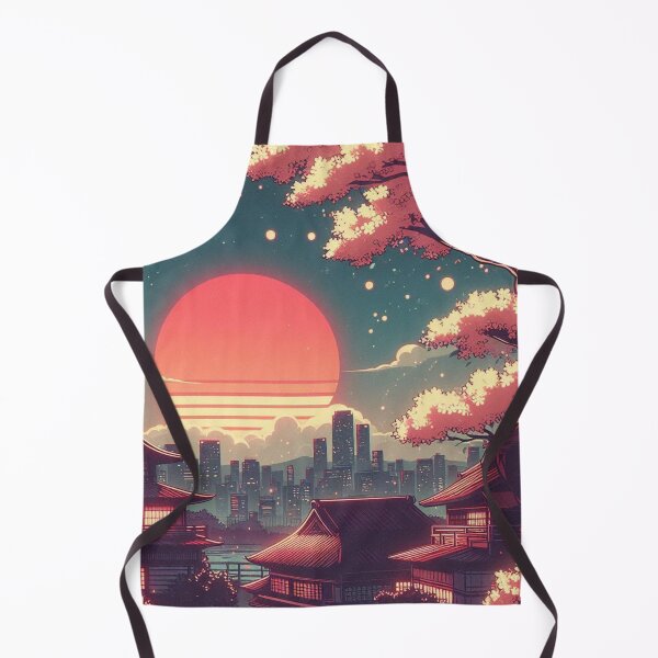 Item preview, Retro Japan at Sunset designed and sold by TheMysticCats.