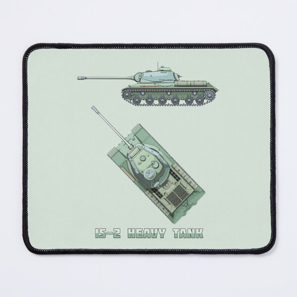 Item preview, IS-2 Heavy Tank WW2 Russian Tanks Illustration Diagrams designed and sold by MilitaryMart.