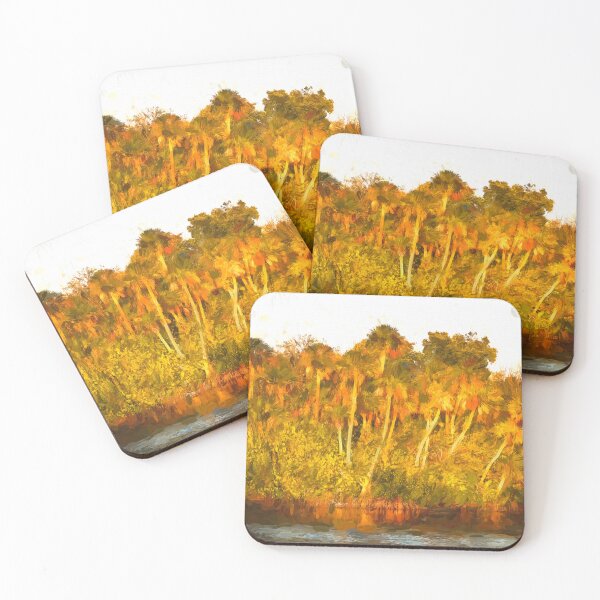 Item preview, Sunset Palm Trees Merritt Island National Wildlife Refuge X100  designed and sold by RichFrancoCars.