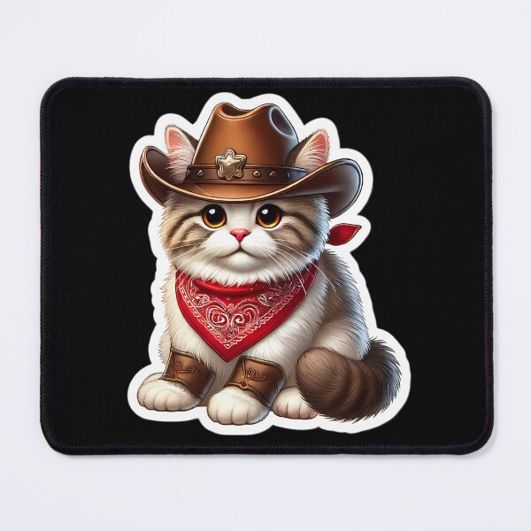 Item preview, Cowboy Kitty: The Wild West Feline Sheriff. designed and sold by Linework Studio.