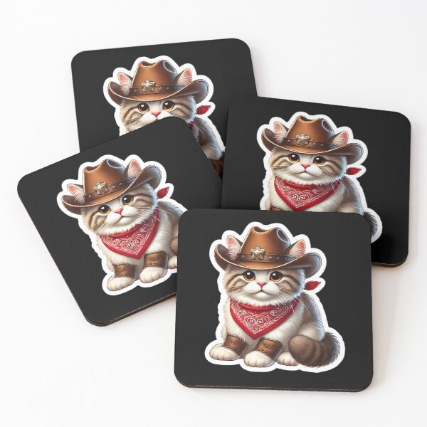 Item preview, Cowboy Kitty: The Wild West Feline Sheriff. designed and sold by Linework Studio.