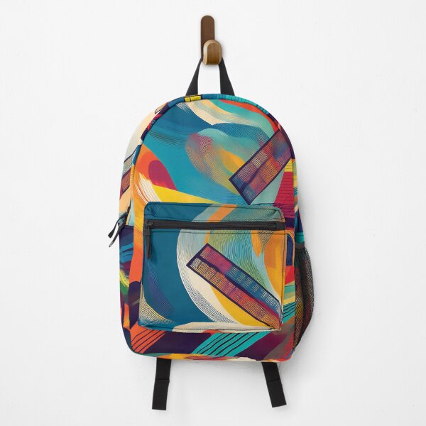 Item preview, A colorful and whimsical windmill set against a vibrant, swirling background design. designed and sold by HEMRO.