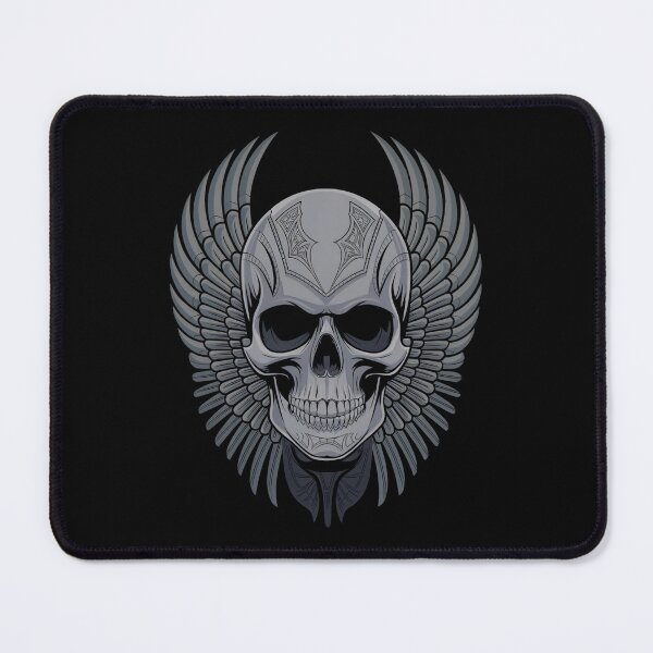 Item preview, Metal Skull With Wings designed and sold by karsad.