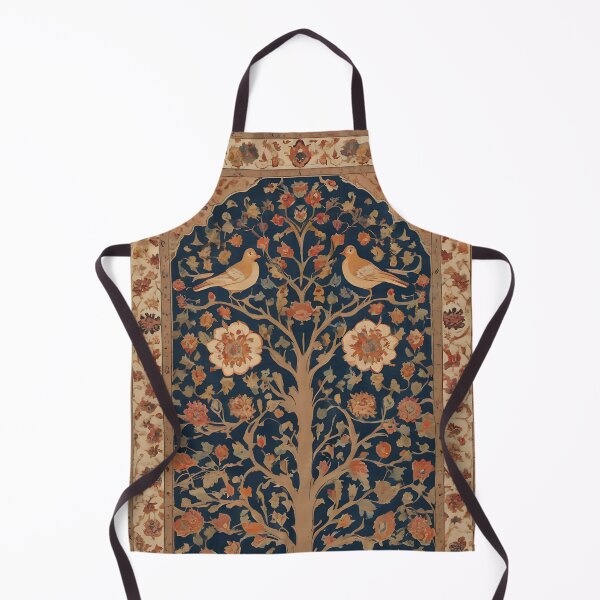 Item preview, Antique Persian Rug Art: Birds & Tree of Life Design designed and sold by asbno19.