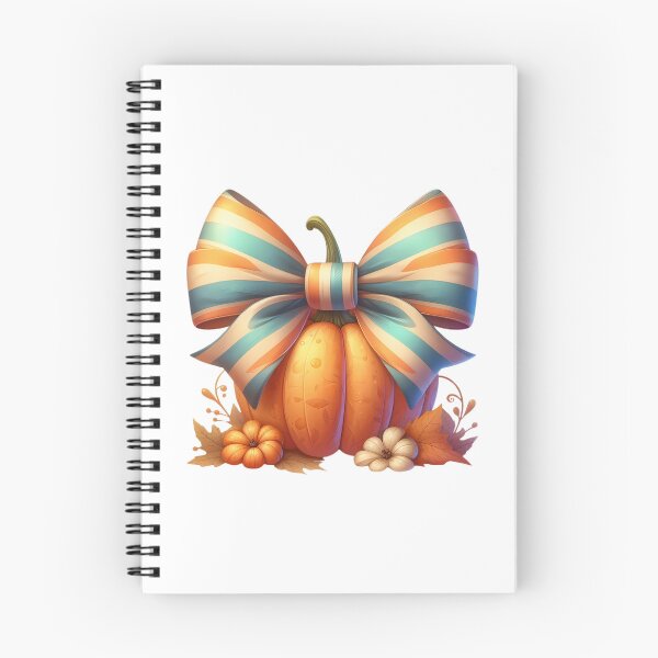 Item preview, Pumpkin Coquette Bow designed and sold by stylishdzign.