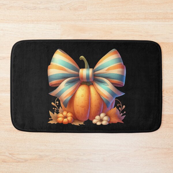 Item preview, Pumpkin Coquette Bow designed and sold by stylishdzign.