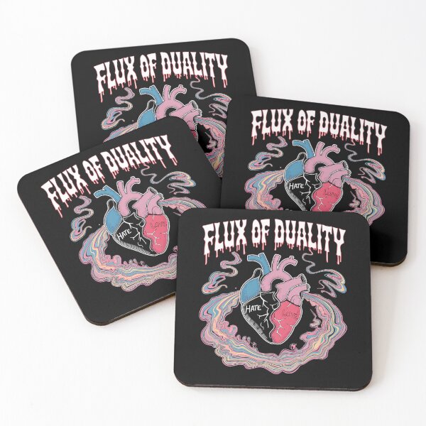 Item preview, Psychedelic Love & Hate Art - Flux of Duality Design designed and sold by FocusedPatterns.
