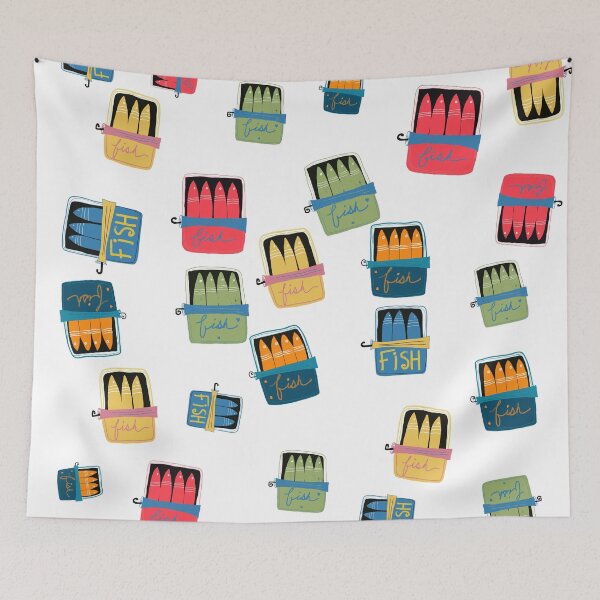 Item preview, Tinned Fish designed and sold by Jan Weiss.