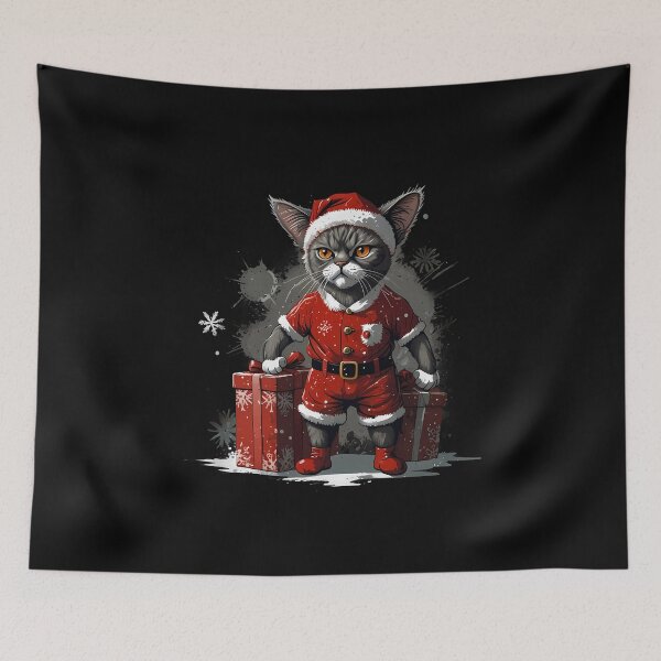 Item preview, Grumpy Persian cat Christmas gifts designed and sold by Furrifico.