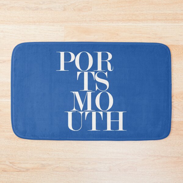Item preview, Portsmouth UK City Typography Minimalist Artwork designed and sold by kakarikihill.