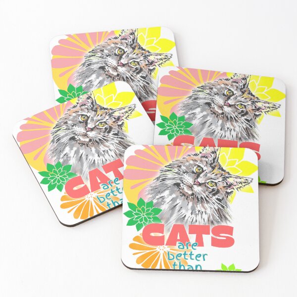 Item preview, Cats Are Better Than People designed and sold by Chowdershouter.