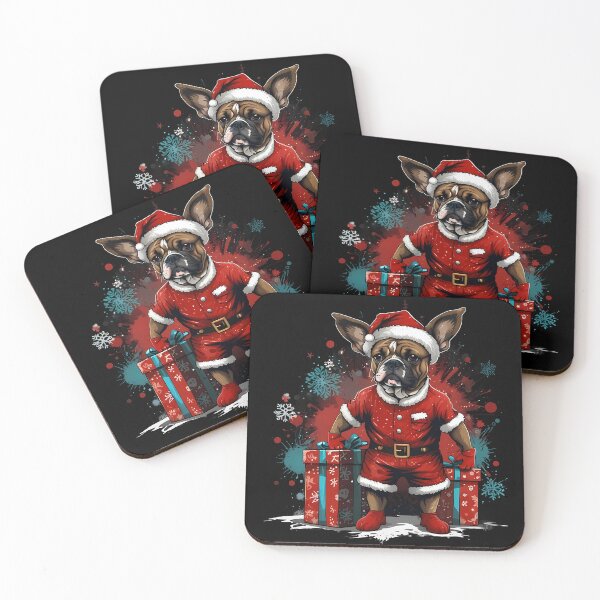 Item preview, Bulldog dog Christmas gifts designed and sold by Furrifico.