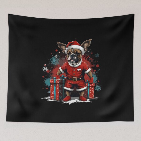 Item preview, Bulldog dog Christmas gifts designed and sold by Furrifico.