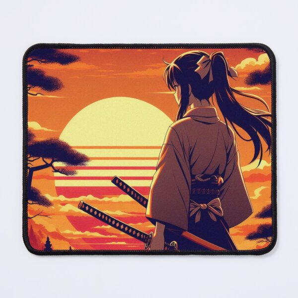 Item preview, swordswoman at sunset designed and sold by TheMysticCats.