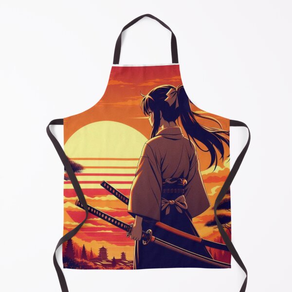 Item preview, swordswoman at sunset designed and sold by TheMysticCats.