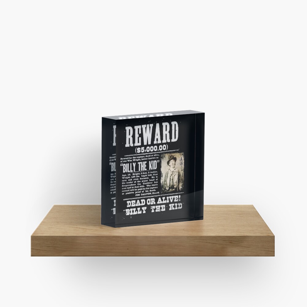Billy The Kid Acrylic Block