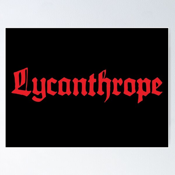 Item preview, Lycanthrope  designed and sold by BANDOFSCRIBBLE Hollywood.