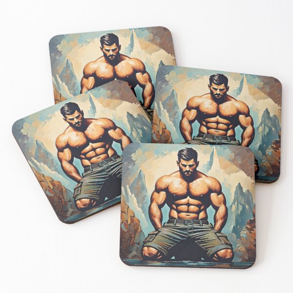 Item preview, Hot Man designed and sold by ArtFactoryAI.
