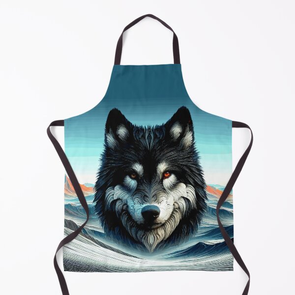 Item preview, Abstract Wolf Design designed and sold by Artbyminga.