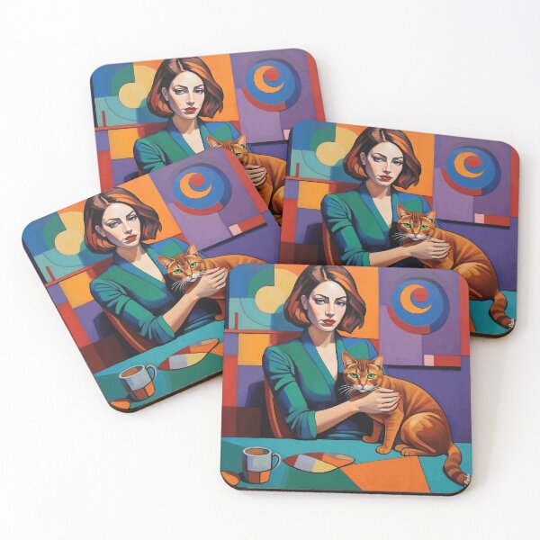 Item preview, Lea's cats, Marius designed and sold by L. ROCHE.