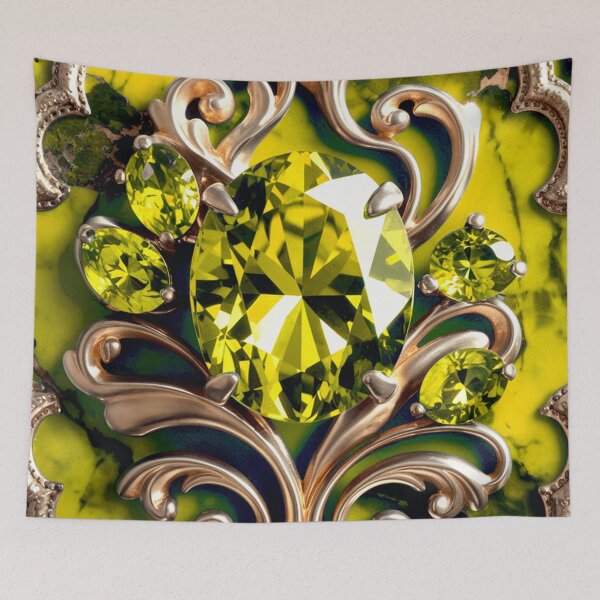 Item preview, Ornate Peridot Elegance designed and sold by Exodoi.