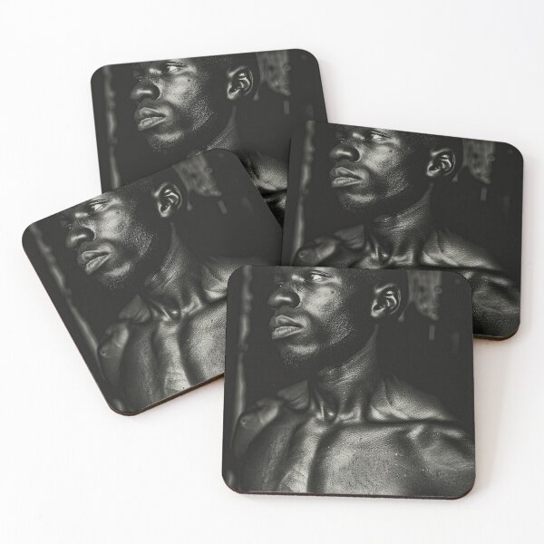 Item preview, Erotic Sexy Muscular Shirtless Black Male designed and sold by Atlas Kai.
