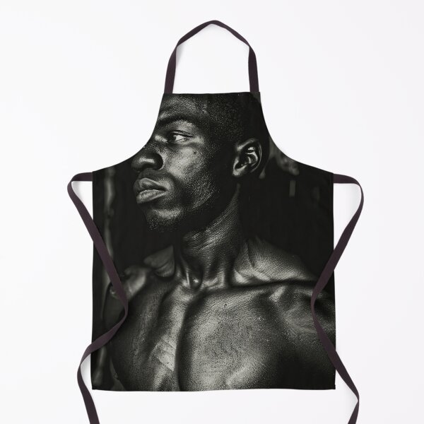 Item preview, Erotic Sexy Muscular Shirtless Black Male designed and sold by Atlas Kai.