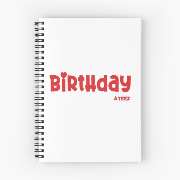 Item preview, Birthday by Ateez designed and sold by ArtRaftPro.