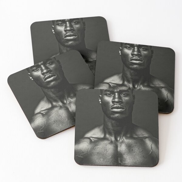 Item preview, Erotic Sexy Muscular Shirtless Black Male designed and sold by Atlas Kai.